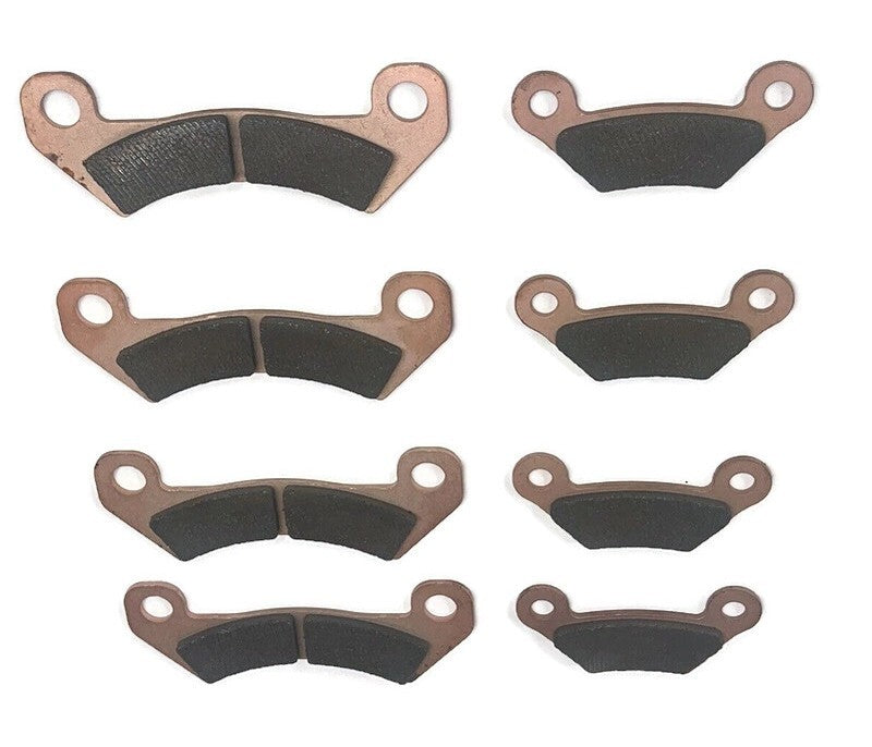 Front Rear Brake Pads for John Deere XUV825E XUV855E XUV855M XUV825M 2 Pack