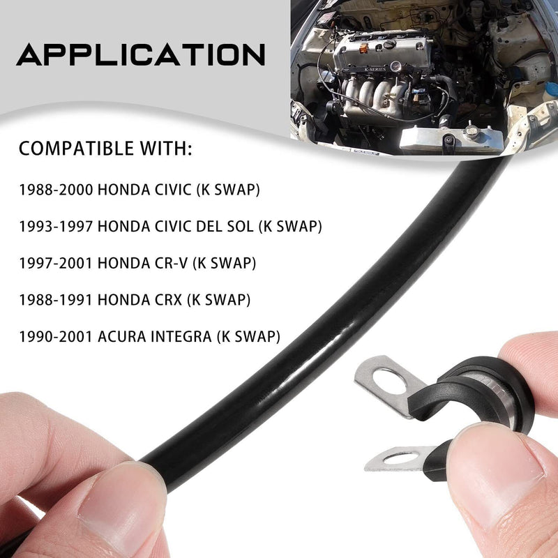 Clutch Line Kit for K Swap for Honda-Acura Civic Crx Integra K20 K24 K Series