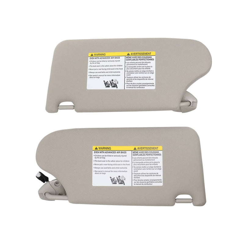 Sun Visors w/ Lighted Right & Left Fit for 2013-2018 Nissan Altima 2.5L 3.5L