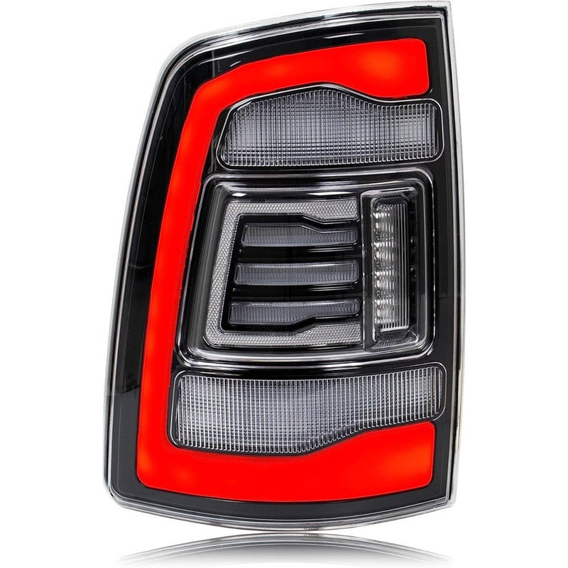 LED Tail Light Pair Clear Lens for Dodge Ram 1500 2500 3500 2009-2018 Rear