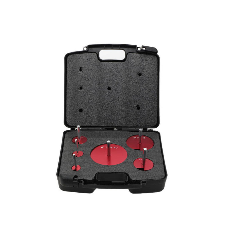 Reed Tool Clean Ream Extreme Plastic Pipe Fitting Reamer Kit 04529 PPRK6