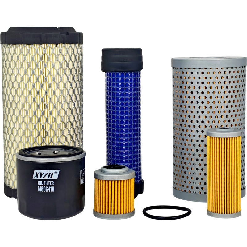 AT534484 1000 Hour Filter Pak for John Deere Air Fuel HYD Oil M113621 MIU803907