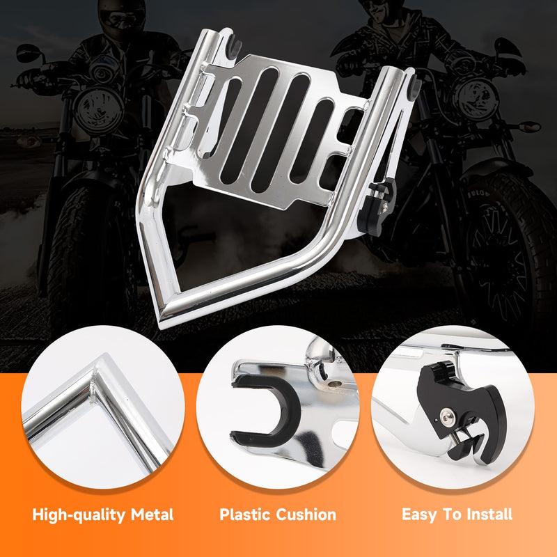 Detachable Luggage Rack for Harley Touring Street Glide Road Glide 2009-2025