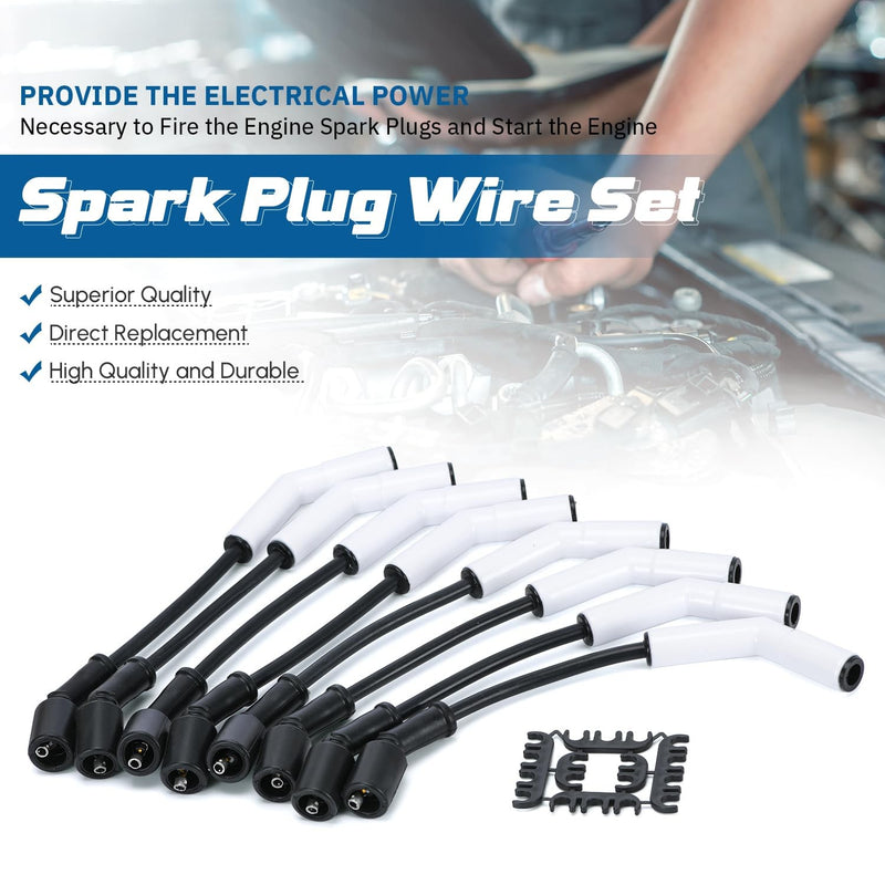9070C Spark Plug Wire Set Extreme 9000 Ceramic Boot for GM LS3 LS4 LS7