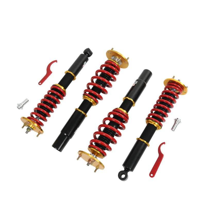4x Coilovers Struts Shocks Height Adjustable for BMW 5 Series E60 RWD 2004-2010