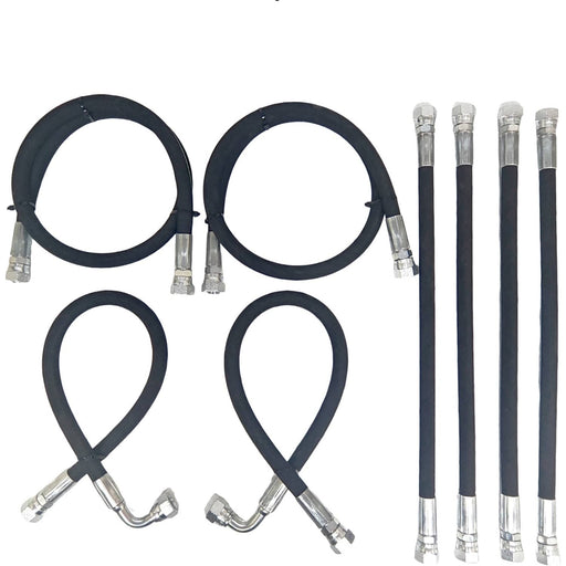 DURAFORCE 7J303-76610 Hydraulic Hoses Kit for Kubota Front Loader 75535-66620 7J999-95562