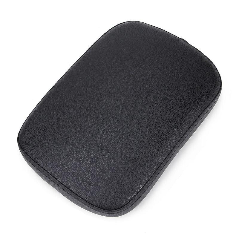 Suction Cup Pillion Passenger Pad Seat Black for Harley Chopper Dyna