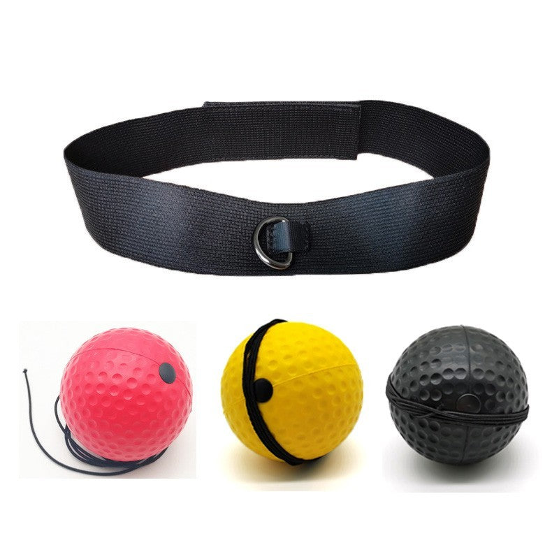 Boxing Fight 3 Balls with Head Band for Reflex Speed Training Punching Exercise