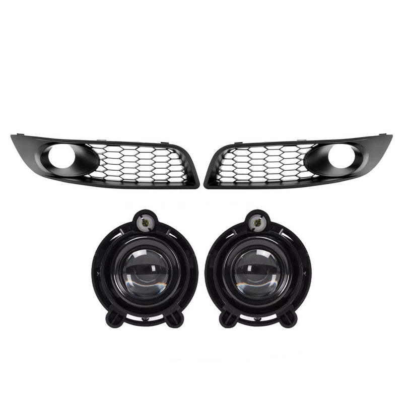 DURAFORCE Fog Lights Covers Bezels for Chevrolet Impala 2006-2016 Limited 14-16