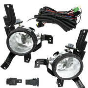 DURAFORCE Fog Light Assembly for 2007 2008 2009 for Honda CRV Switch Wiring Kit Clear