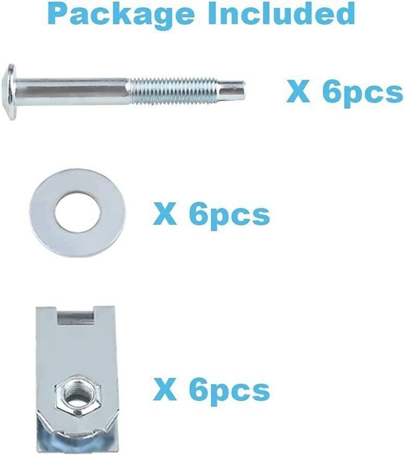 924-313 6 Bolts Truck Bed Mounting Hardware Kit for 1997-2014 Ford F-150 F-250