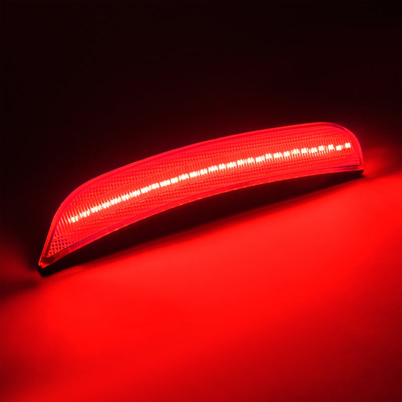 Clear LED Rear Red Side Marker Lights Lamps for Chrysler 300 300C 300S 2015-2023