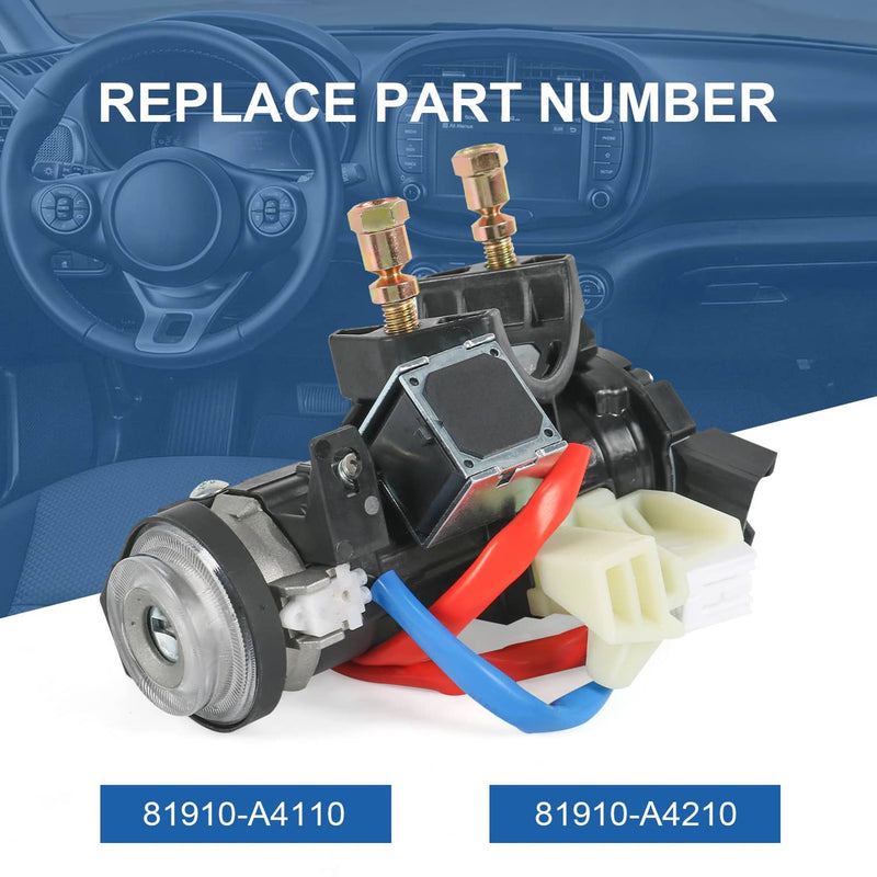 81910-A4110 Ignition Lock Housing Assembly Switch for Hyundai Sonata 2015-2019