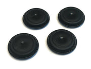 DURAFORCE Rubber Body Floor Drain Plugs for Jeep CJ5 CJ7 CJ8 Wrangler YJ Cherokee XJ (4)