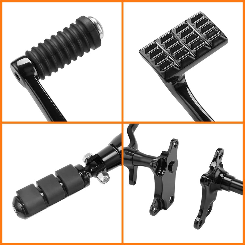 Forward Controls Pegs Lever Linkage Kit for Harley Sportster 883 1200 91-03