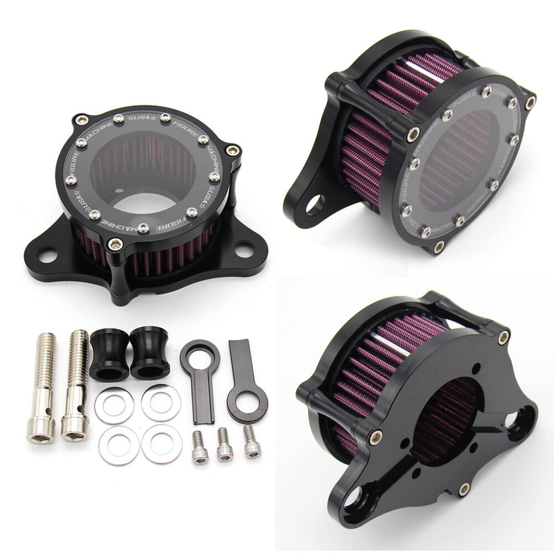 Air Cleaner Intake Filter Kit for Harley Sportster Iron 883 1200 72 2012-2024