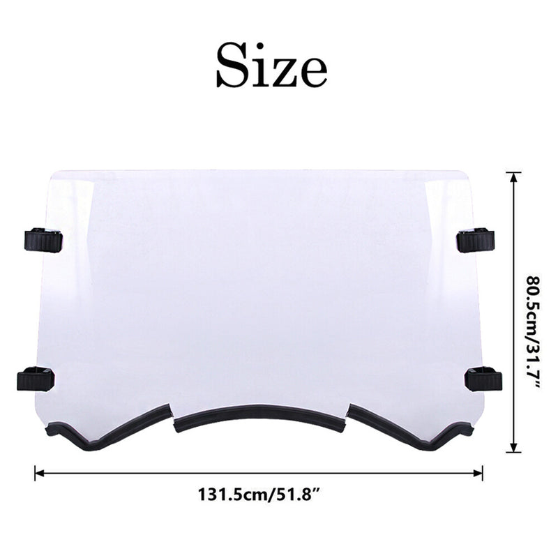 Full Windshield for Can Am Maverick 1000R Max 1000R 2013-2018 Scratch-Resistant