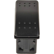 DURAFORCE VLD1S00B-AZC00-000 Momentary Rocker Switch 20A 12VDC Sealed Non-Illuminated DPDT