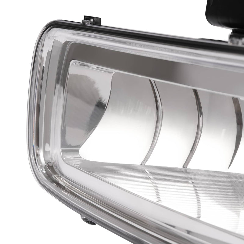 DURAFORCE Left Clear Lens Fog Light for Ford F150 LH 2004-2006 To 8-8-05 Bracket Bulb