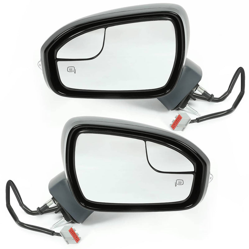 DURAFORCE Power Heated Mirror for Ford Fusion 2013 2014 2015 2016 Driver Passenger Side