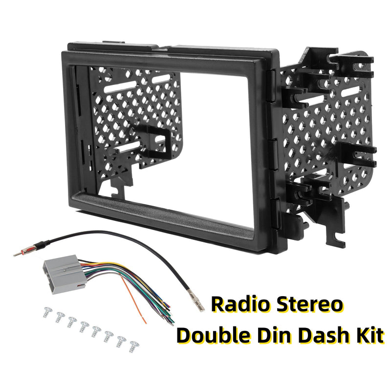 Car Radio Stereo Dash Install Kit With Harness for Ford Lincoln Mercury 04-16