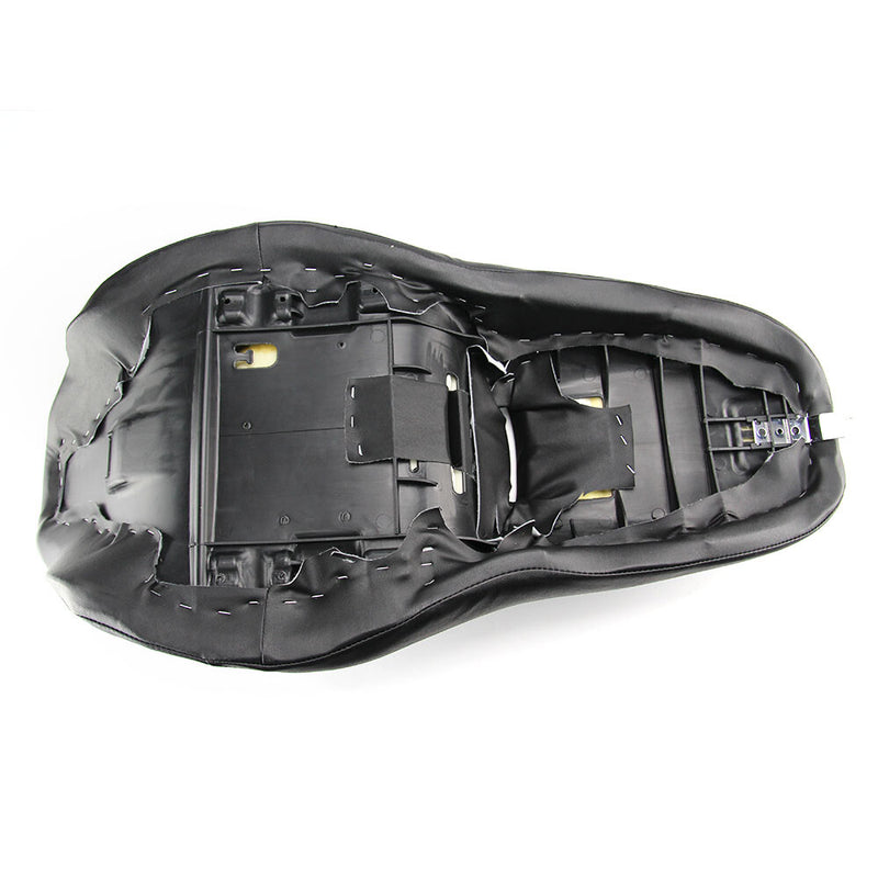 Driver Passenger Black Seat for Harley Touring Road King Street Glide 08+