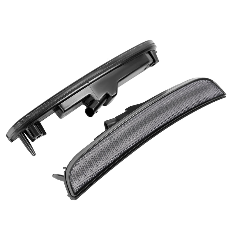 Smoke LED Front/Rear Side Marker Lights for Chrysler 300C 300S 2015-2023
