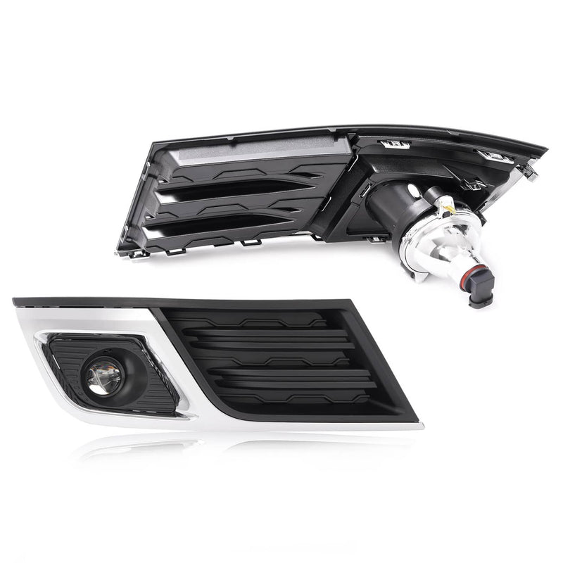 DURAFORCE Driving Fog Lights With Bezels for Chevrolet Traverse 2013-2017 Left Right