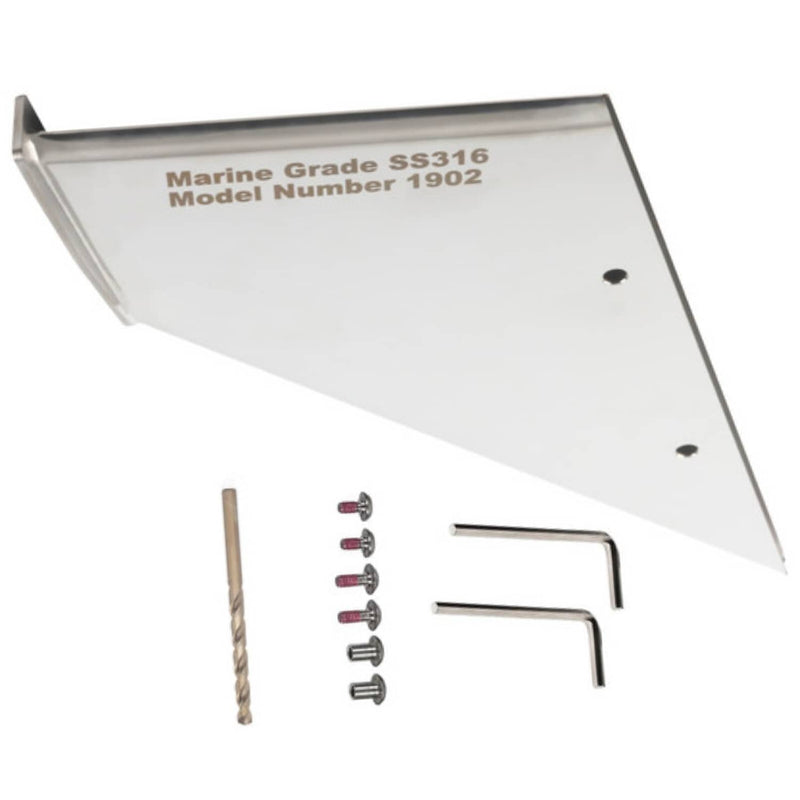 DURAFORCE 27151 Marine Skeg Guard Protector for Yamaha for Mercury for Suzuki Stainless St