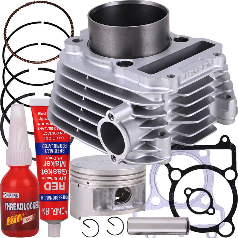 Cylinder Piston Gaskets Top End Rebuild Kit for Yamaha XT225 TTR225 TTR230 ATV