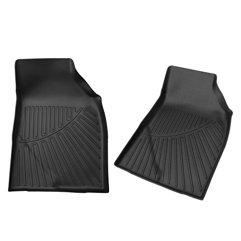 Floor Mats Accessories for Toyota Highlander 2008-2013 Non Hybrid TPE Black