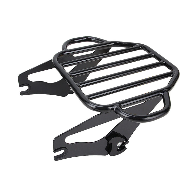 Backrest Sissy Bar Luggage Rack & Docking Kit for Harley Touring Glide 2009-2024