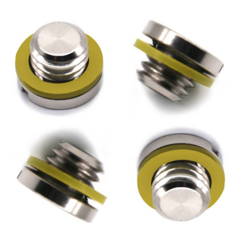 DURAFORCE 10-79953Q Drain Screw Kit for Mercury for Quicksilver Mercruiser Gearcase 4 Pack