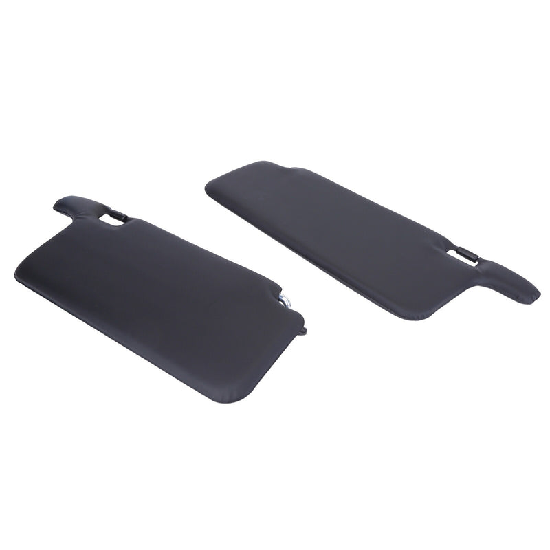 Sun Visors Left Driver & Right Passenger for Honda Civic 1996-2001 Black