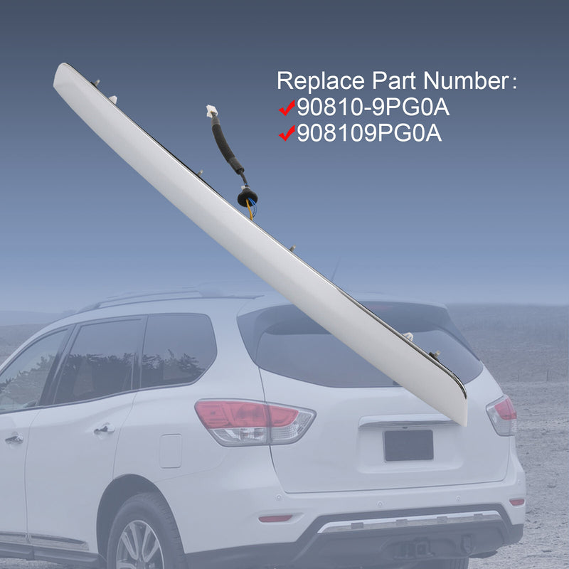 Chrome Rear Lift Gate Handle Trim Moulding for Nissan Pathfinder 3.5L