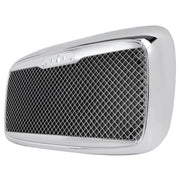 DURAFORCE Front Grille With Bug Screen Chrome Mesh Style for Freightliner Columbia 00-12
