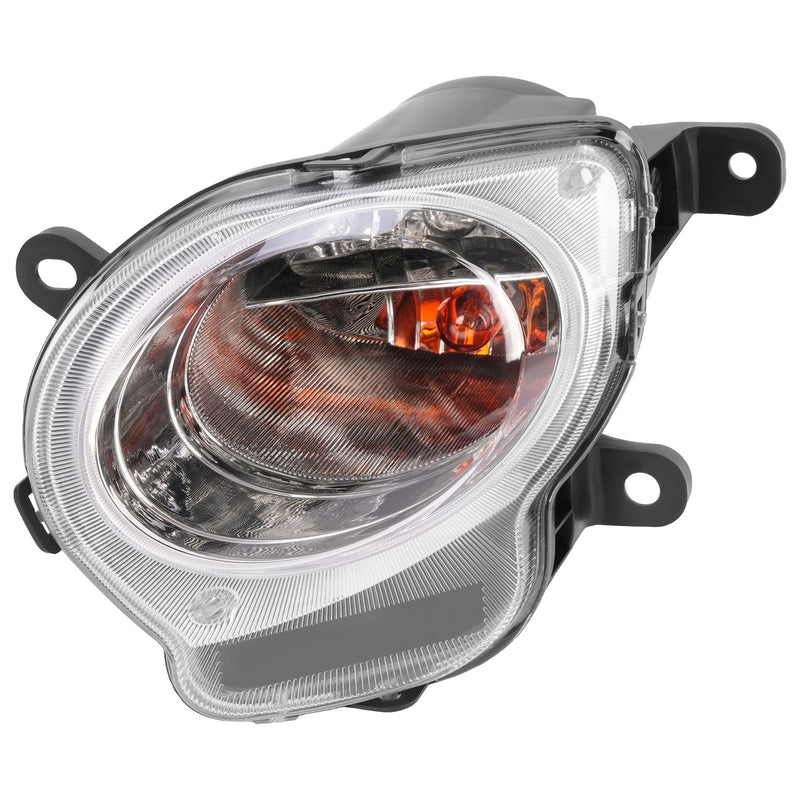 Turn Signal Light Left With Bulb Chrome Trim Parking Lamp for Fiat 500 2012-2017