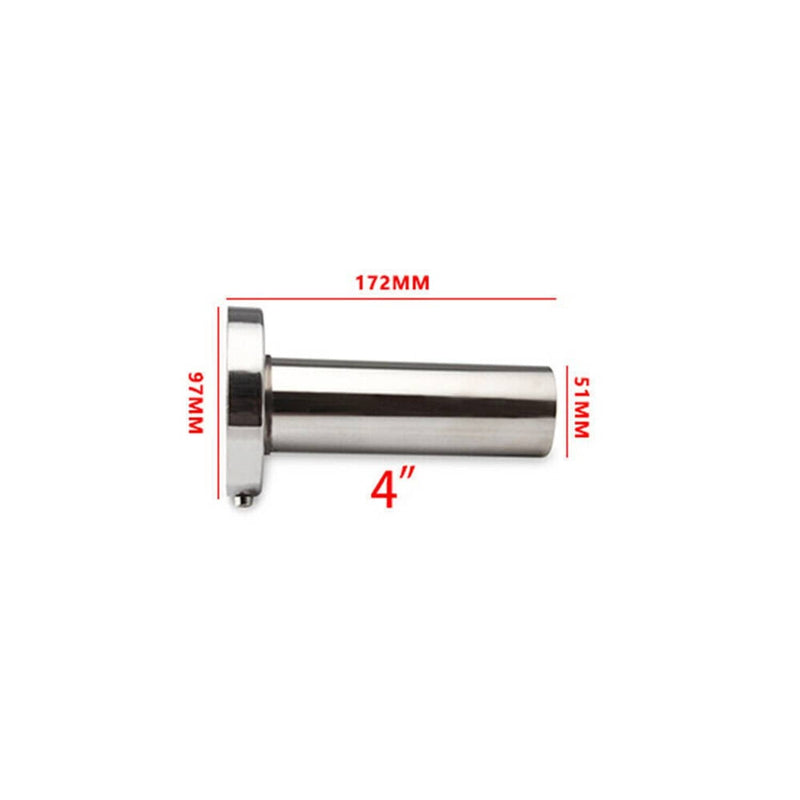 4inch Universal Insert Removable Stainless Steel Exhaust Silencer Muffler Killer
