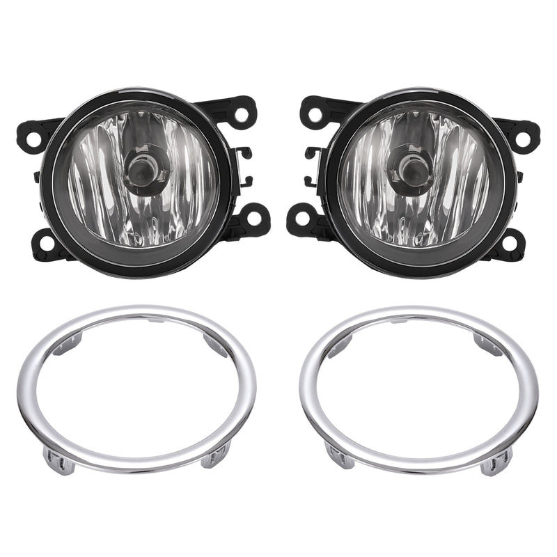 Clear Fog Lights With Ring Wiring Switch for Honda Pilot EX 2012-2015