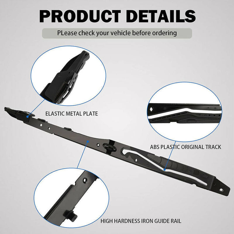 FL3Z-1651071-A Sunroof Track Guide Rails Repair Kit for Ford F150 15-20