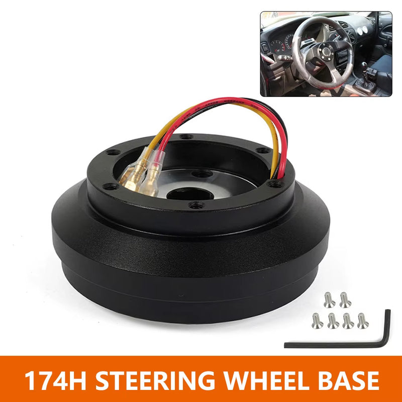 Steering Wheel 6-Hole Short Thin Hub Adapter Kit 174H for Ford Mustang 84-04