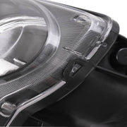 DURAFORCE Black Front Left Driver Side Turn Signal Light Parking Lamp for Fiat 500 2012-17