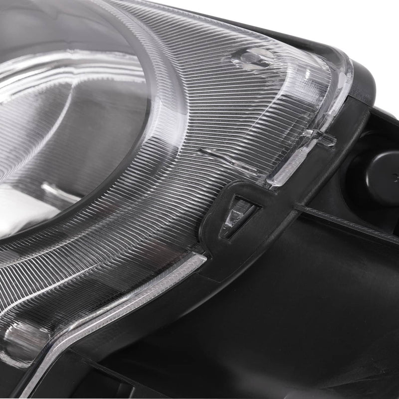 DURAFORCE Black Front Left Driver Side Turn Signal Light Parking Lamp for Fiat 500 2012-17