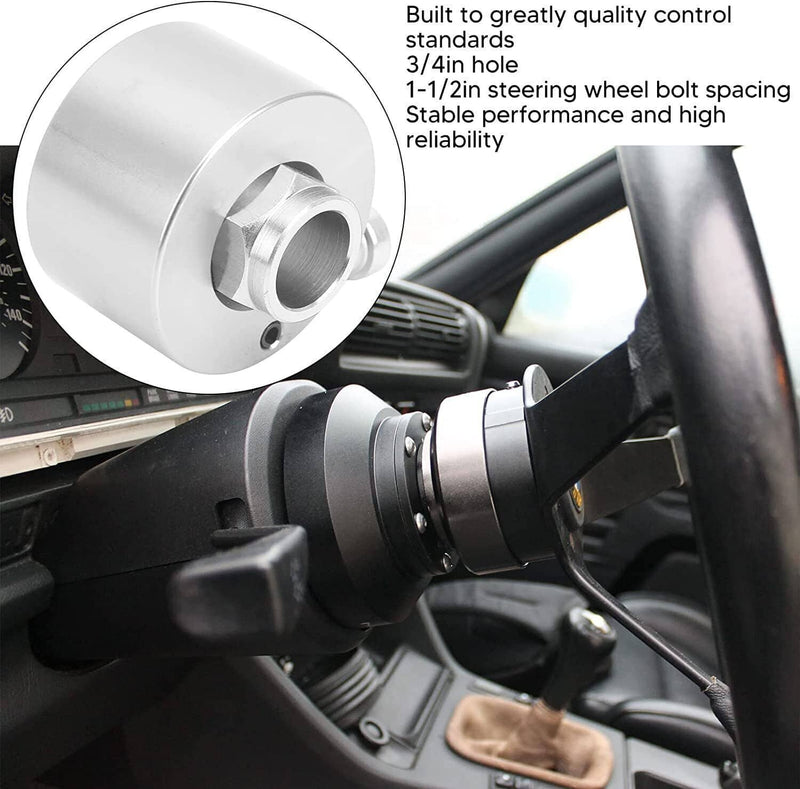 Steering Wheel Quick Release Disconnect Hub 3/4" Shaft for IMCA NHRA