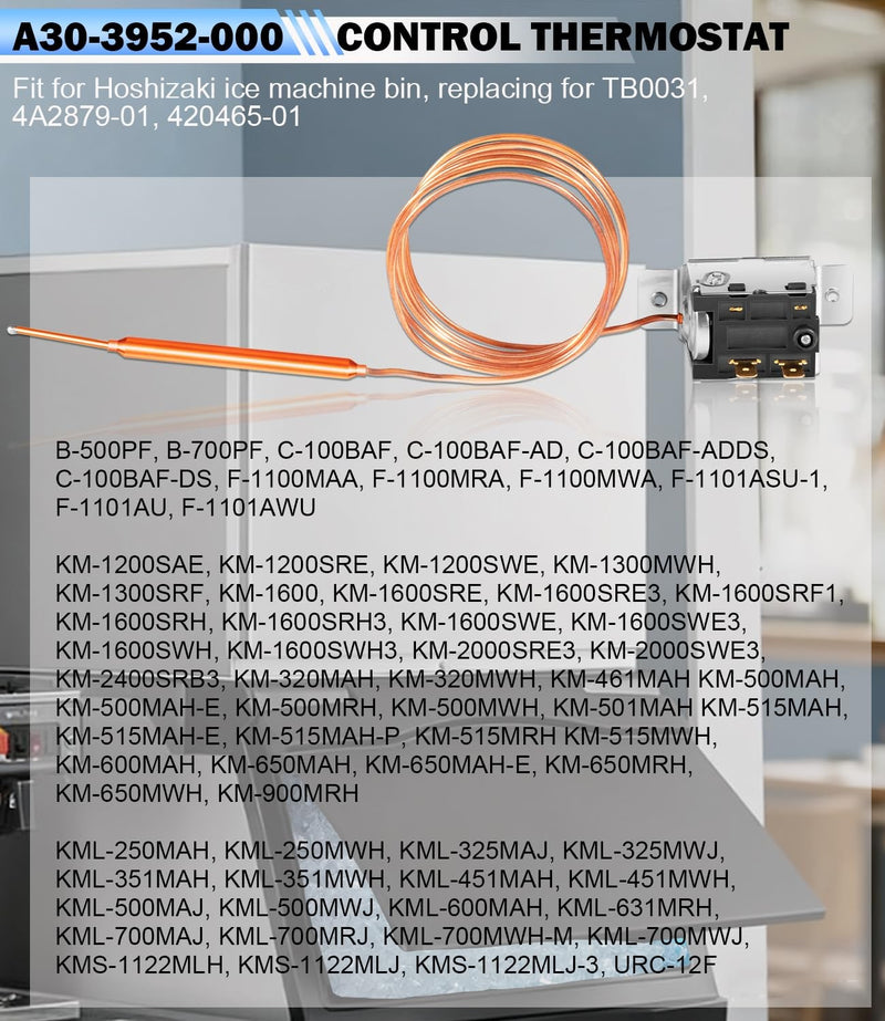 A30-3952-000 Control Thermostat Kit for Hoshizaki Ice Machine Bin TB0031