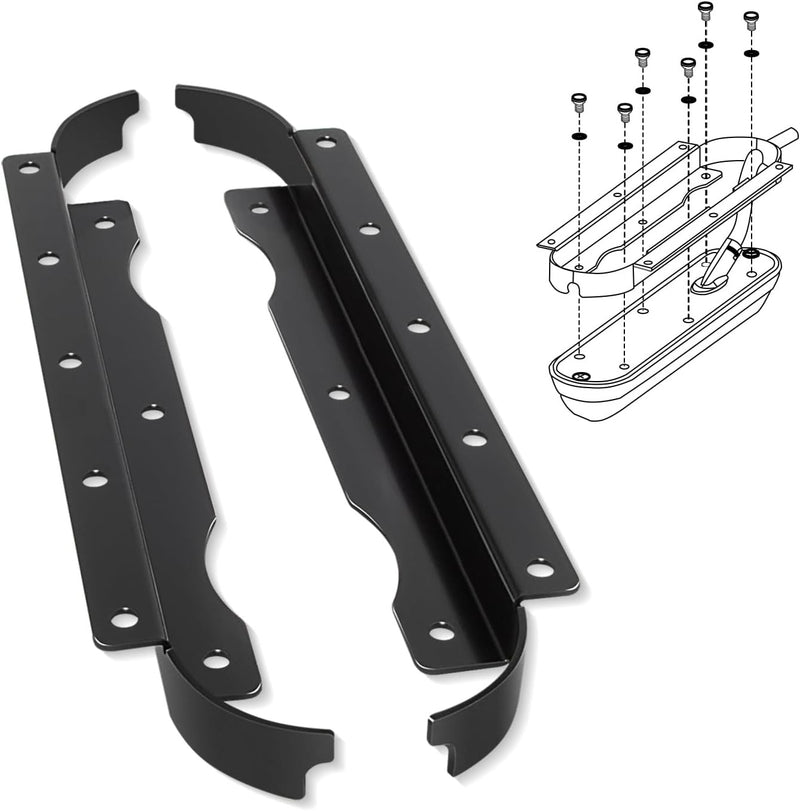 000-12602-001 Flush Mount Bracket for Lowrance SS3D TTLSCN Skimmer Transducer