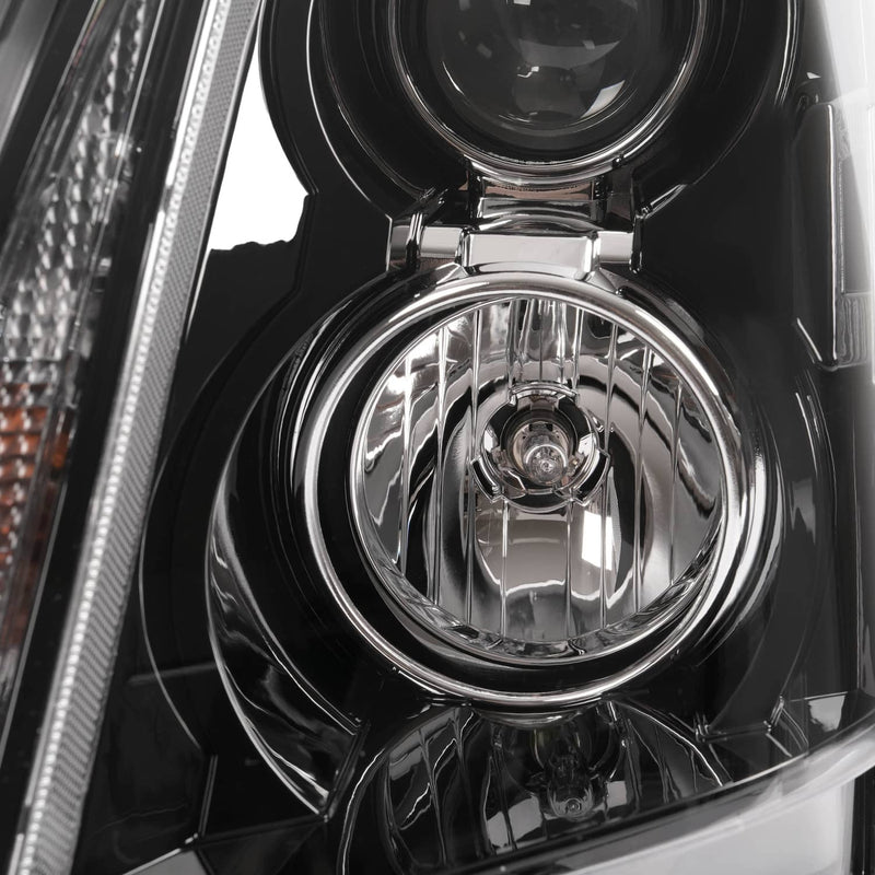 DURAFORCE Headlights Assembly Pair for Cadillac CTS CT-S 2008-2014 15 Left Right