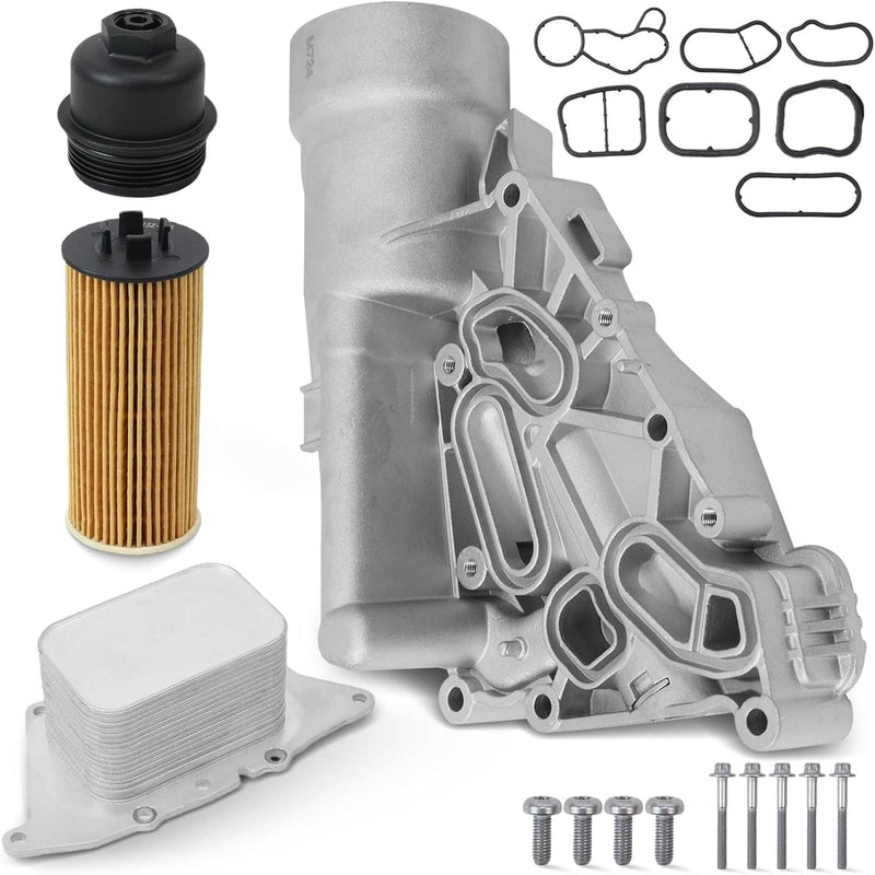 11428585235 Oil Cooler Filter Housing Assembly for Mini Cooper BMW 2014-2019