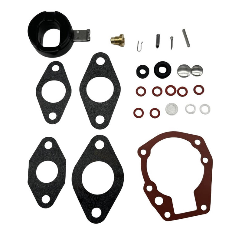 DURAFORCE 439071 Carburetor Kit and Float for Johnson for Evinrude 1.5 2 3 4 5 Hp 18-7043