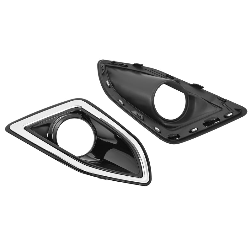 Fog Light Trim Bezel Cover for Ford Edge 2015-2018 Left Right Pair